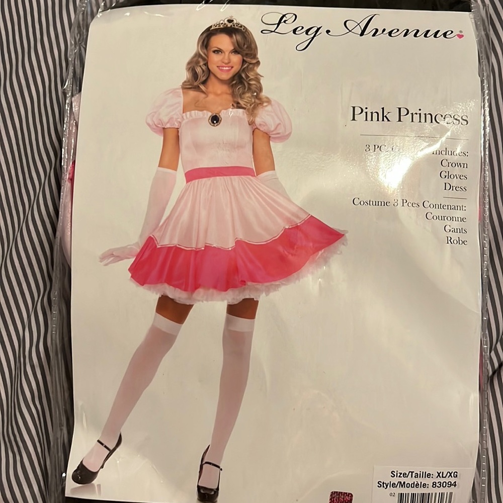 Women’s Pink Princess Costume XL